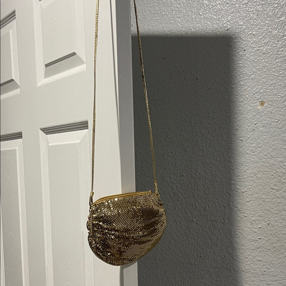 Gold Sequin Evening Bag